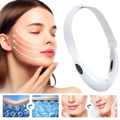 V-Line Up Face Lifting Belt Face Massager Device
