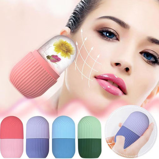 Silicone Ice Roller Face Lifting Contouring Tools