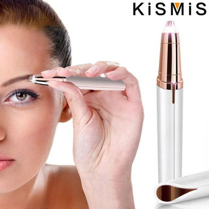 KISMIS USB Mini Painless Electric Eyebrow Trimmer