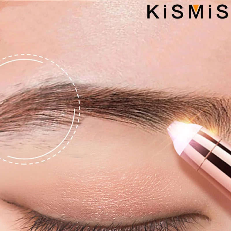 KISMIS USB Mini Painless Electric Eyebrow Trimmer