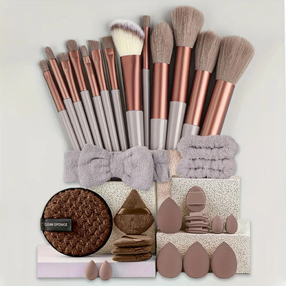 Professional Makeup Brush Set 8-33Pcs Soft  Brushes