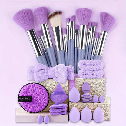 Professional Makeup Brush Set 8-33Pcs Soft  Brushes