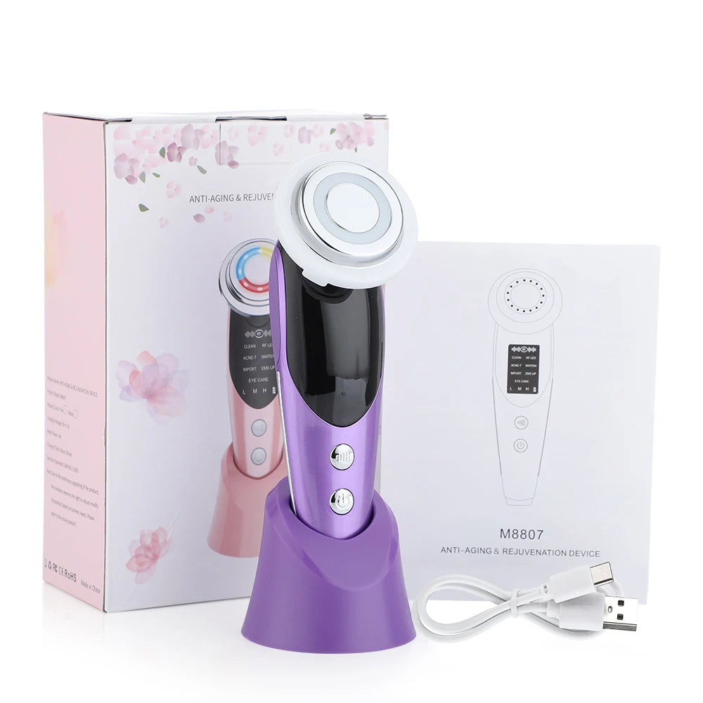 7 in 1 Face Lifting Device EMS Microcurrent Skin