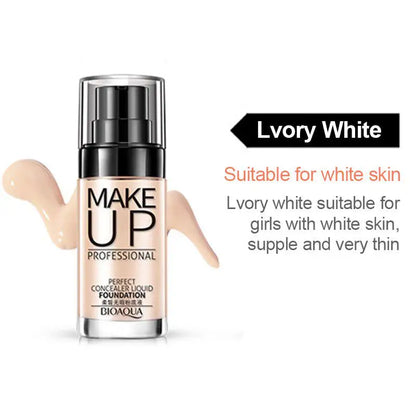 Face Base Liquid Foundation Makeup Long Lasting