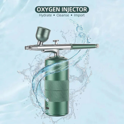 Oxygen Injector Mini Air Compressor Kit Air-Brush