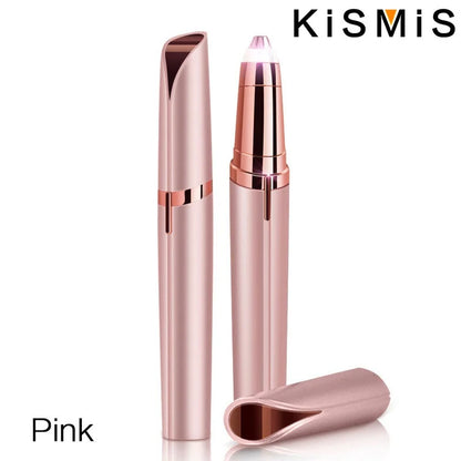 KISMIS USB Mini Painless Electric Eyebrow Trimmer