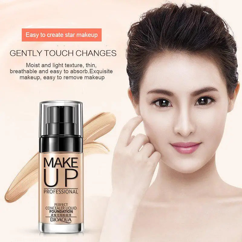 Face Base Liquid Foundation Makeup Long Lasting