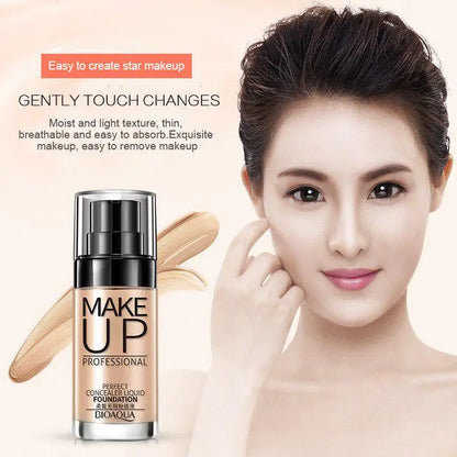 Face Base Liquid Foundation Makeup Long Lasting