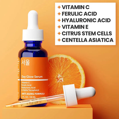 Day Glow Serum, Korean Skin Care Vitamin C