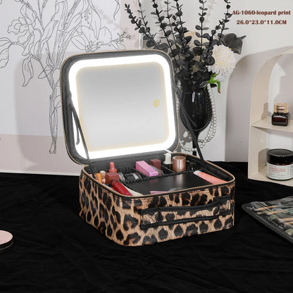 Cosmetic Portable Travel Storage Box With 2000mAh