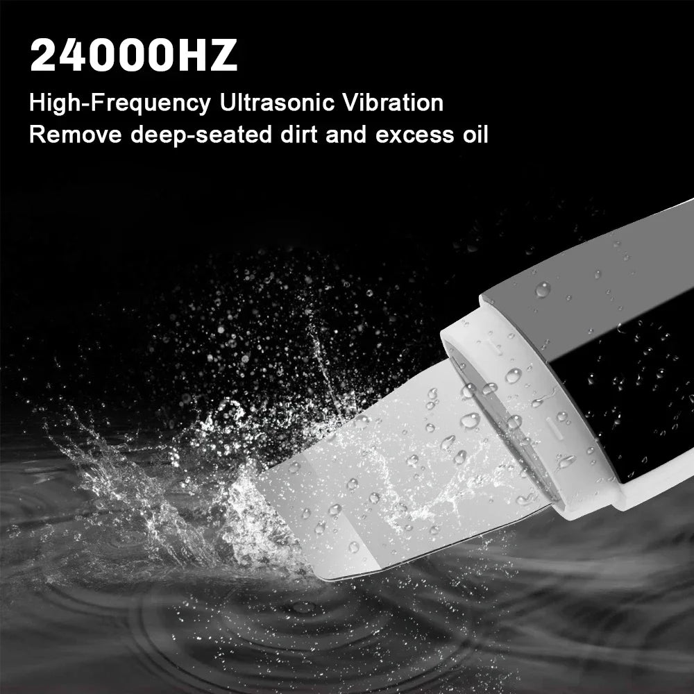 Ultrasonic Face Skin Scrubber Skin Spatula Facial