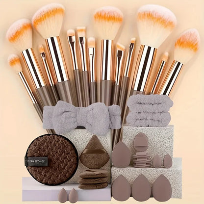 Professional Makeup Brush Set 8-33Pcs Soft  Brushes