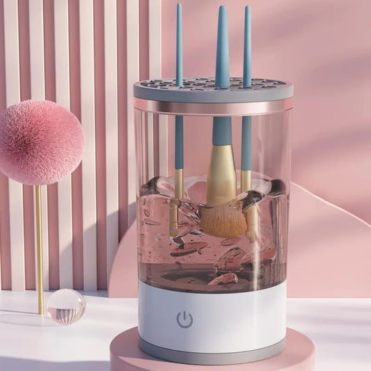 USB Plug Portable Electric Makeup Brush Cleaner